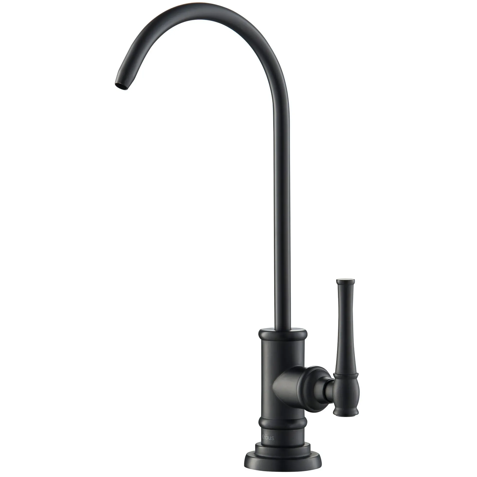 Allyn 100% Lead-Free Kitchen Water Filter Faucet in Matte Black