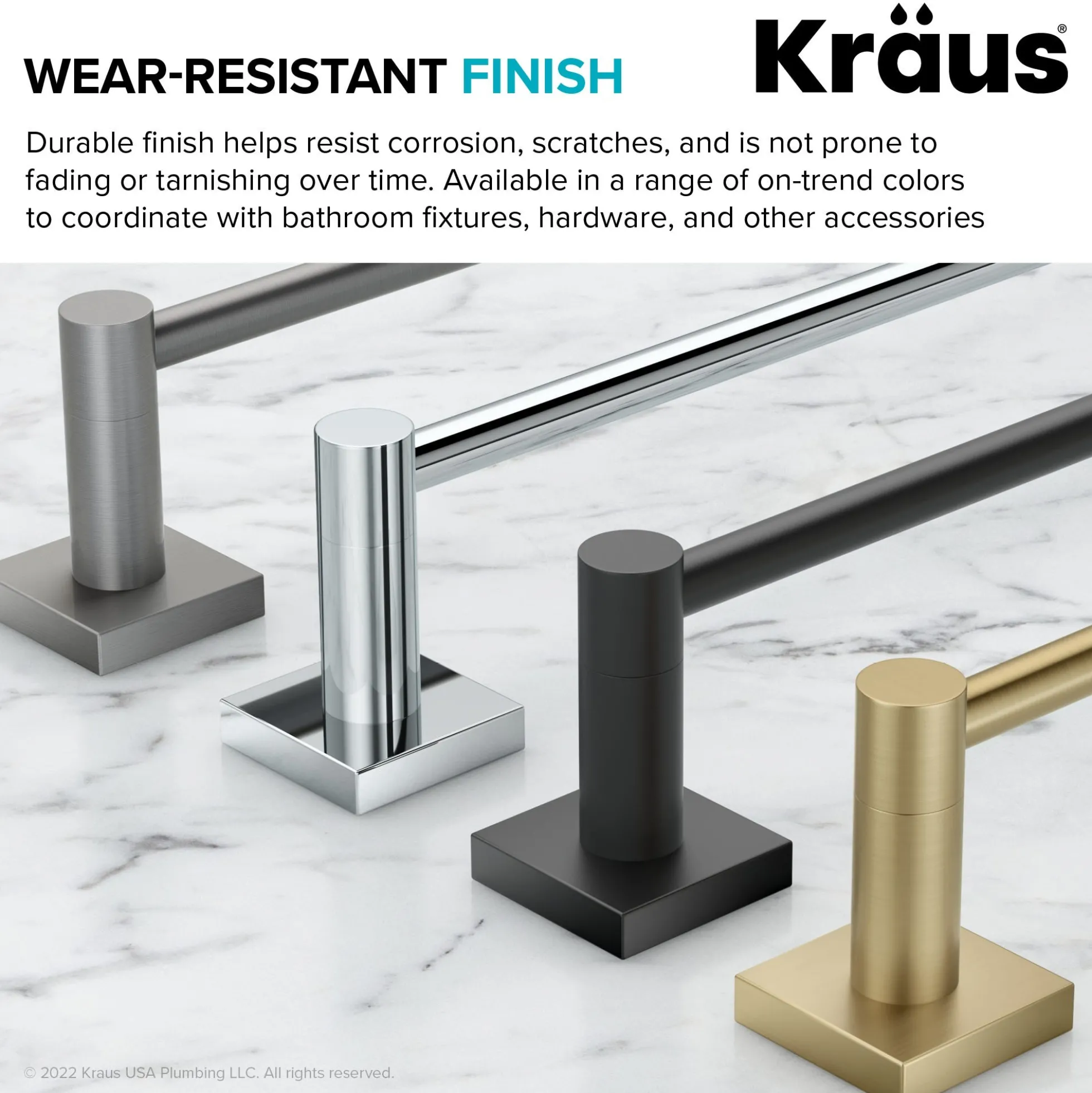 Bathroom Robe and Towel Hook in Brushed Gold