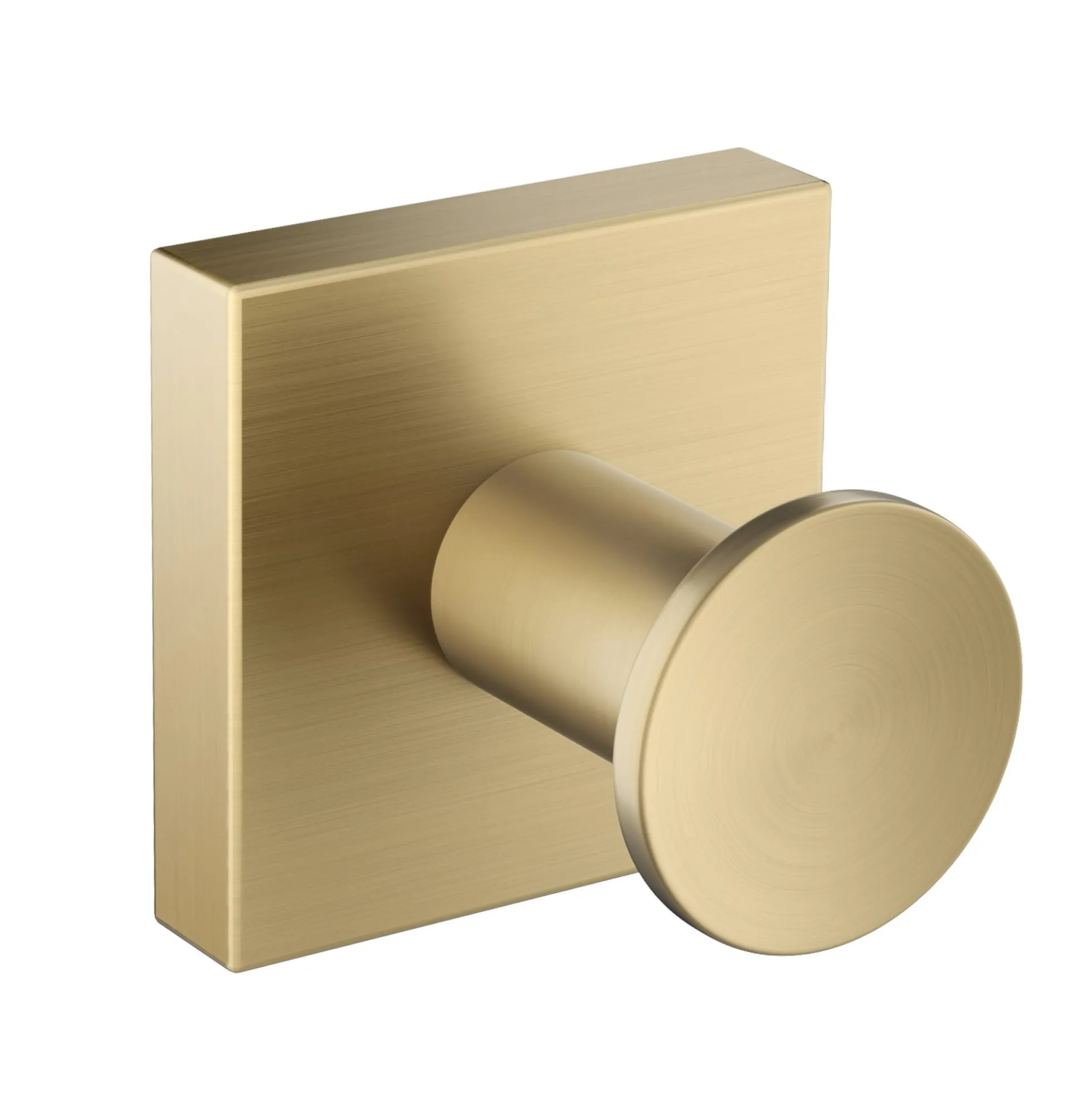 Bathroom Robe and Towel Hook in Brushed Gold