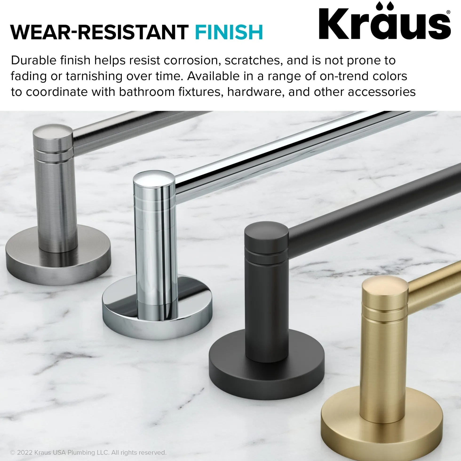 Bathroom Robe and Towel Hook in Brushed Gold