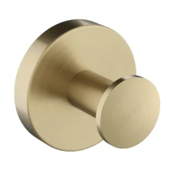 Bathroom Robe and Towel Hook in Brushed Gold