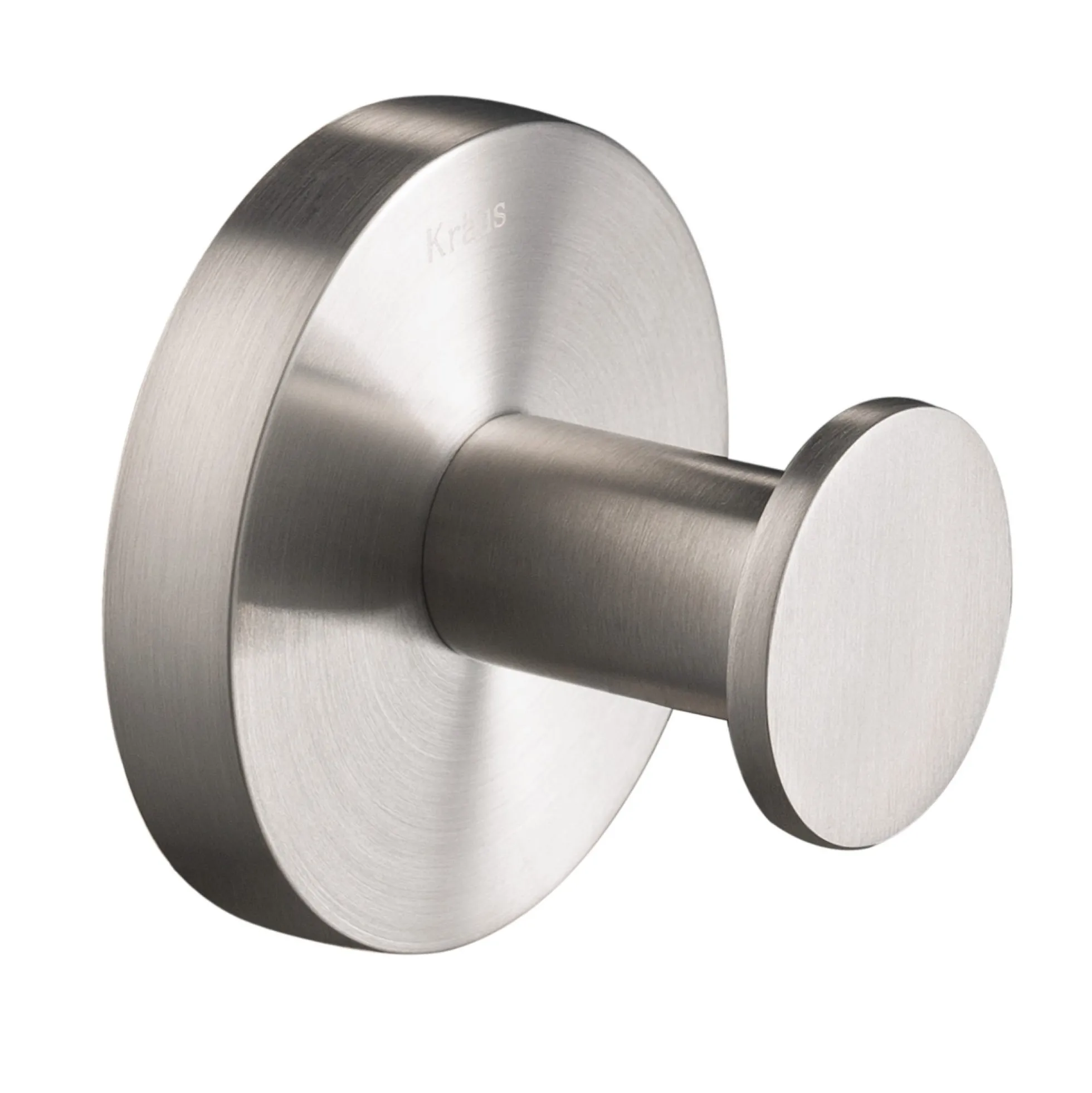 Bathroom Robe and Towel Hook in Brushed Nickel