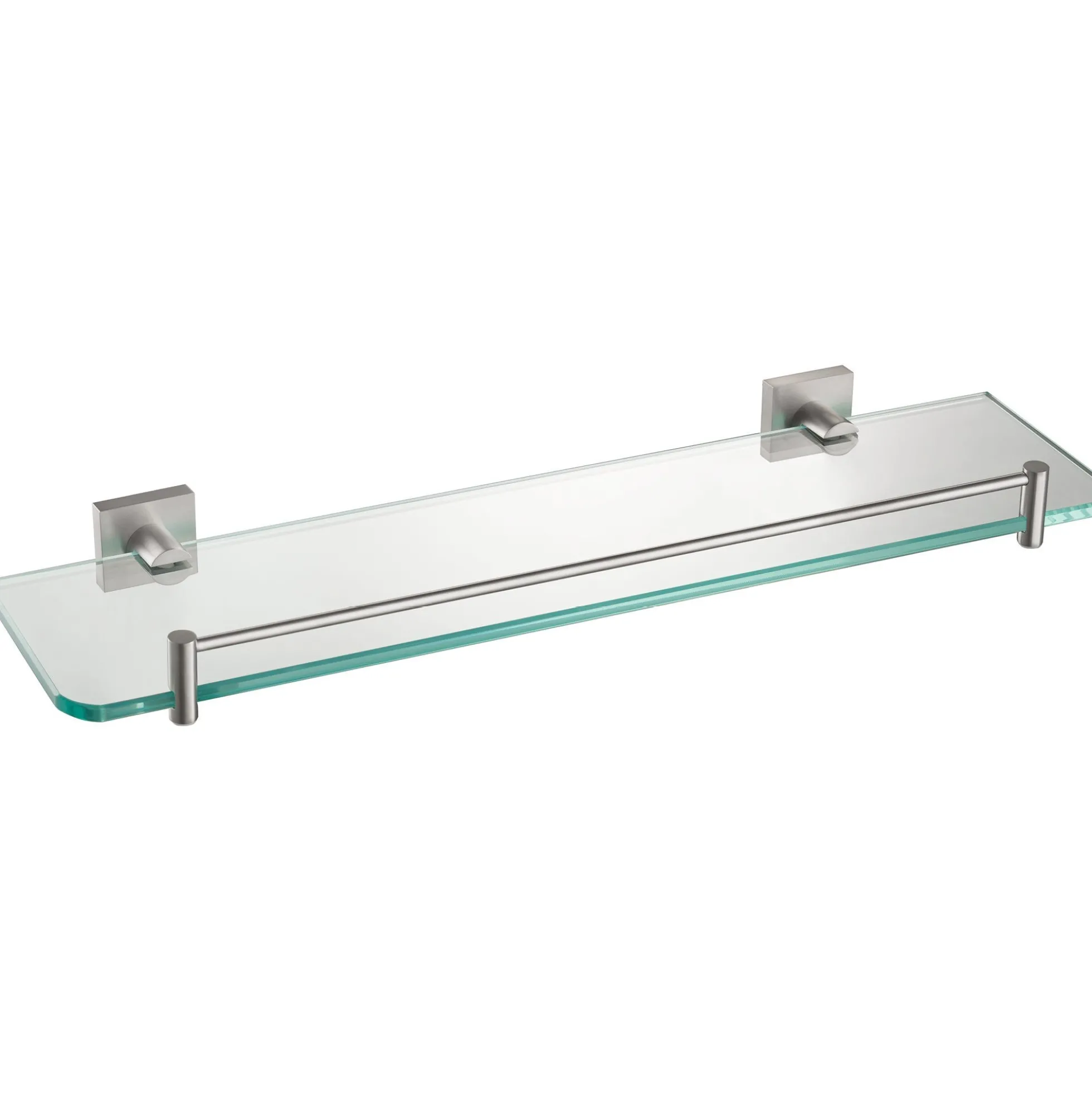 Bathroom Shelf in Brushed Nickel