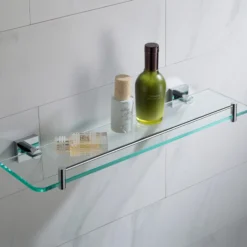 Bathroom Shelf in Chrome