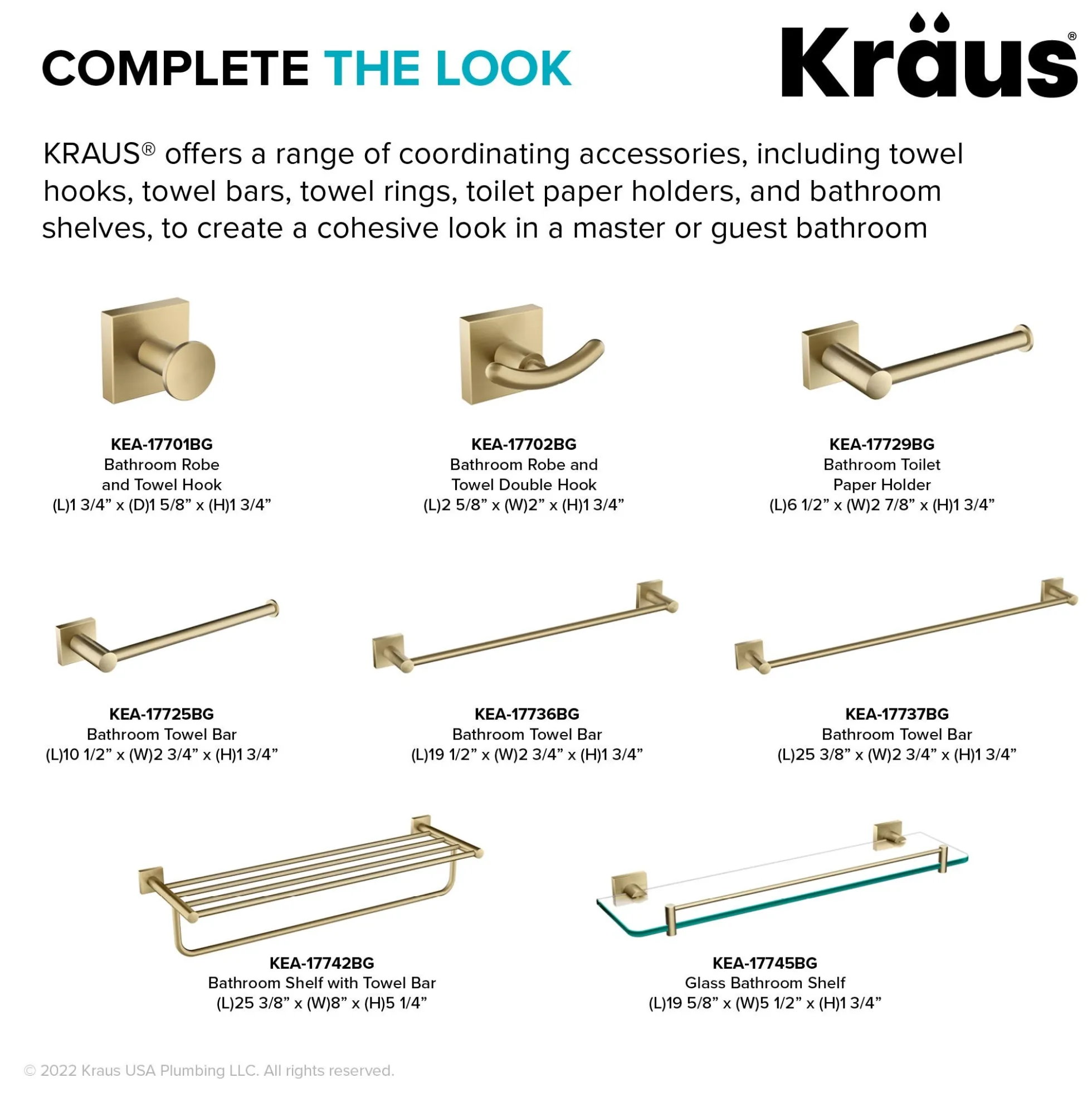 Bathroom Toilet Paper Holder in Brushed Gold