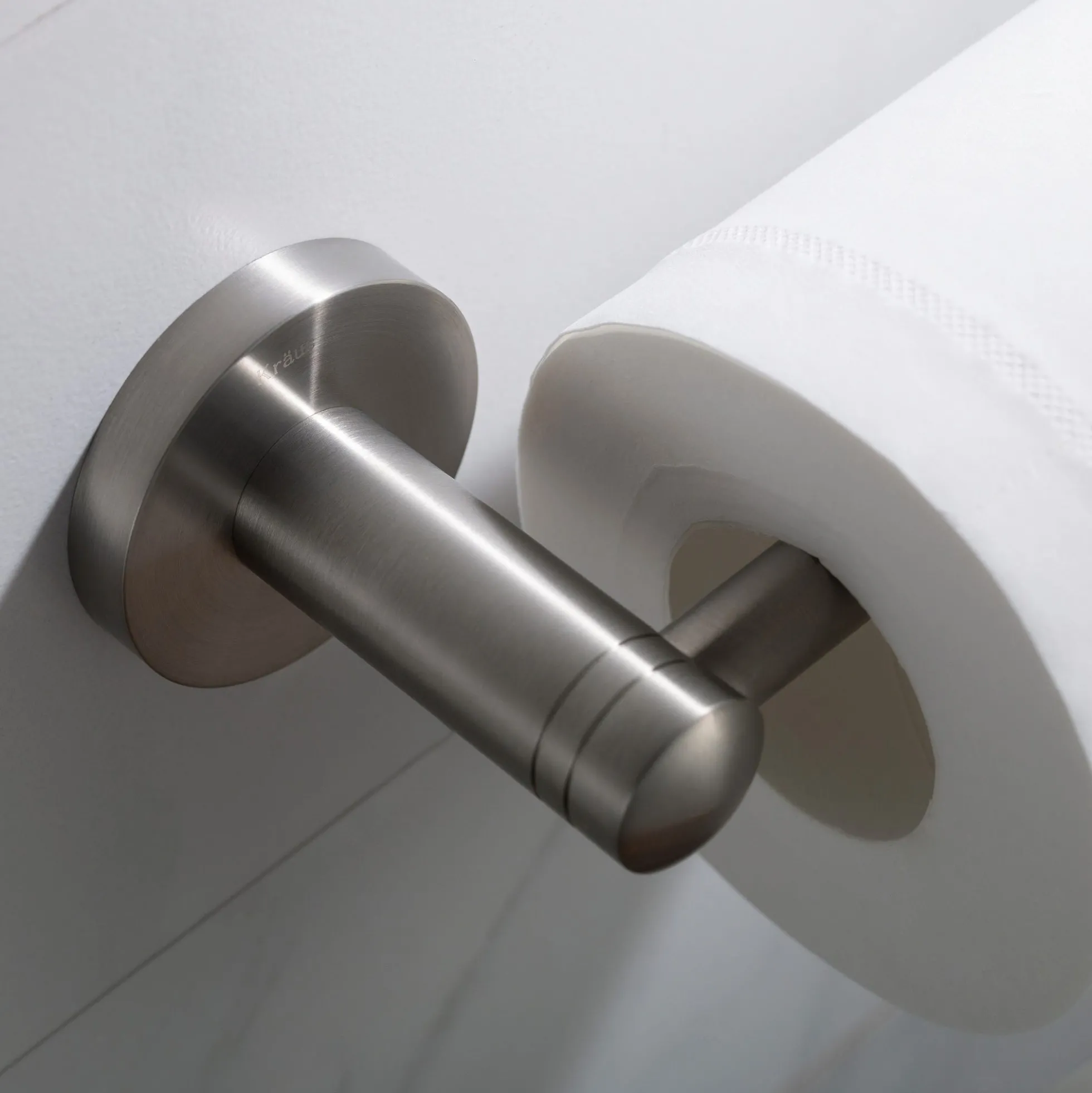 Bathroom Toilet Paper Holder in Brushed Nickel