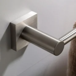 Bathroom Towel Bar in Brushed Nickel