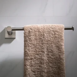 Bathroom Towel Bar in Brushed Nickel