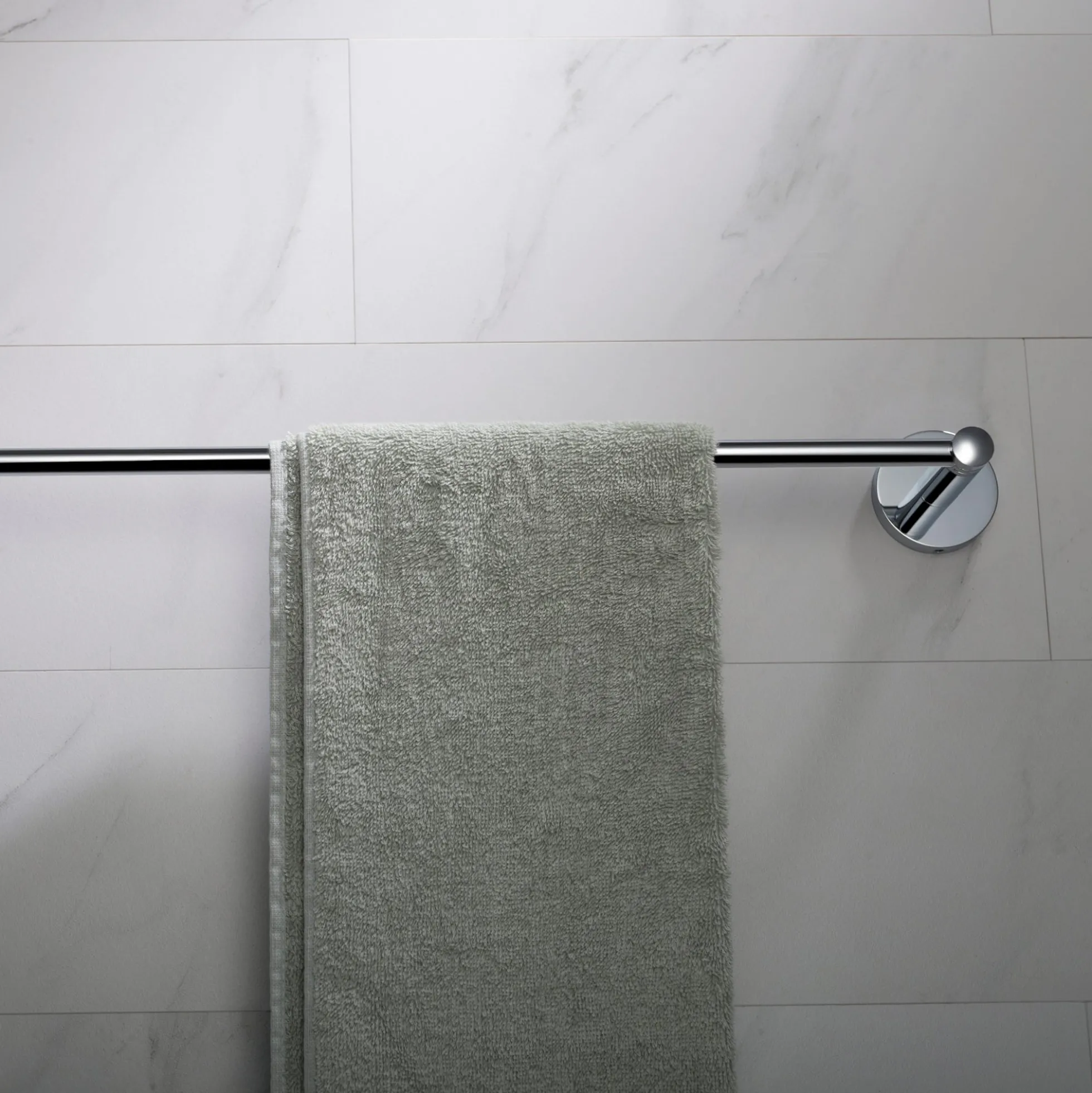 24" Bathroom Towel Bar in Chrome