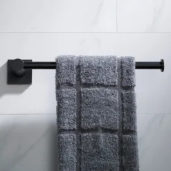 Bathroom Towel Bar in Matte Black