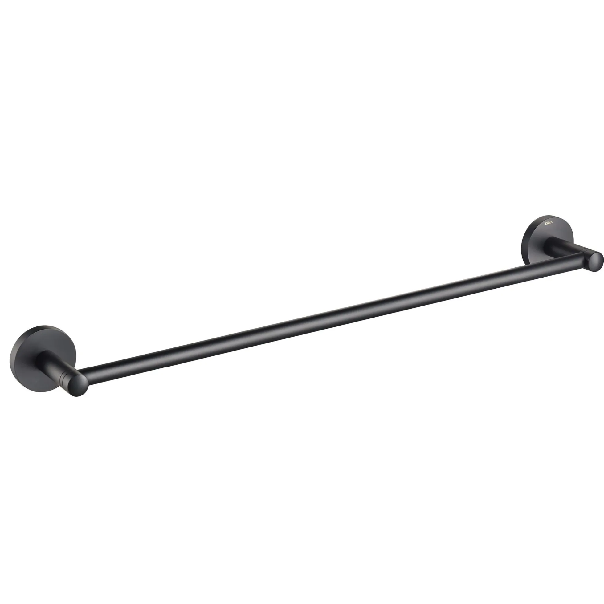 18" Bathroom Towel Bar in Matte Black