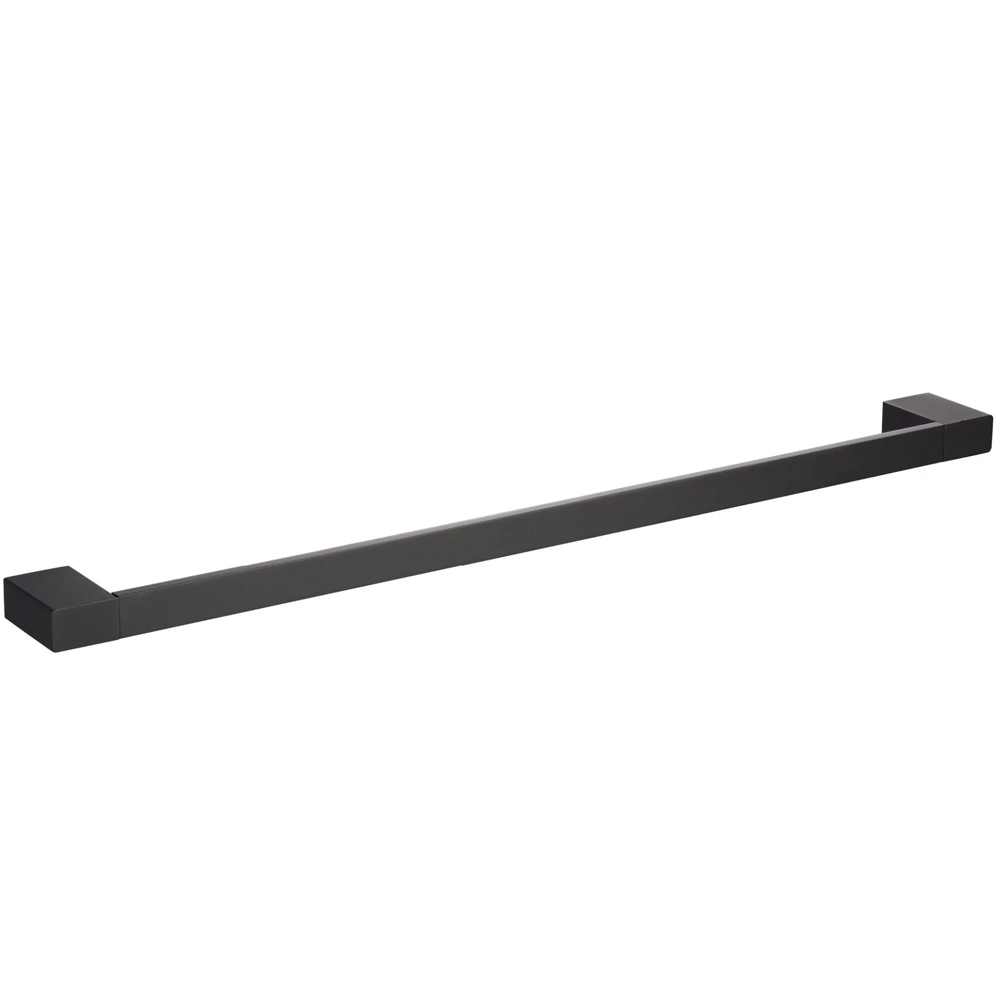 24" Bathroom Towel Bar in Matte Black