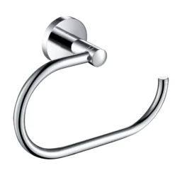 Bathroom Towel Ring in Chrome