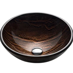 Brown Glass Vessel 17