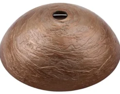Brown/Grey Glass Vessel 16 1/2" Bathroom Sink