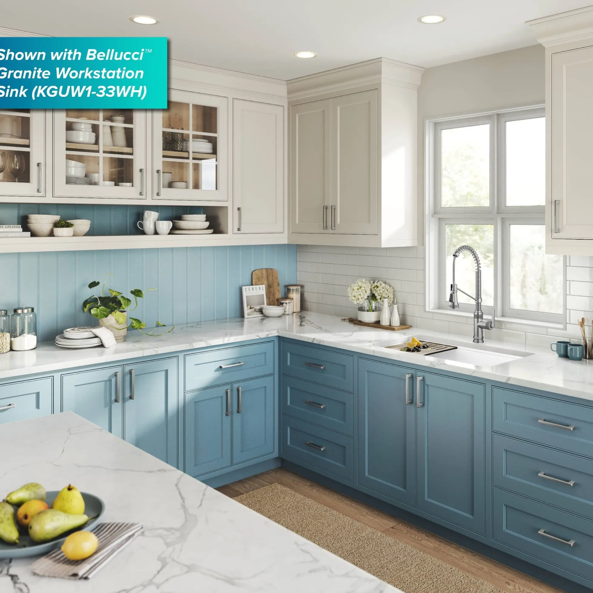 Commercial Style 2-Function Single Handle Pull Down Kitchen Faucet in Spot-Free Stainless Steel