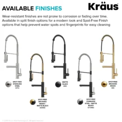 Commercial Style 2-Function Single Handle Pull Down Kitchen Faucet with Pot Filler in Matte Black