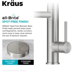Commercial Style 2-Function Single Handle Pull Down Kitchen Faucet with Pot Filler in Spot-Free Stainless Steel