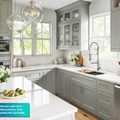 Commercial Style 2-Function Single Handle Pull Down Kitchen Faucet with Pot Filler in Spot-Free Stainless Steel
