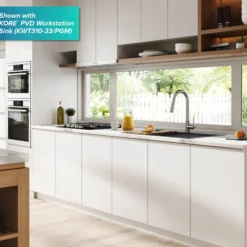 Contemporary Pull-Down Single Handle Kitchen Faucet in Spot Free Stainless Steel