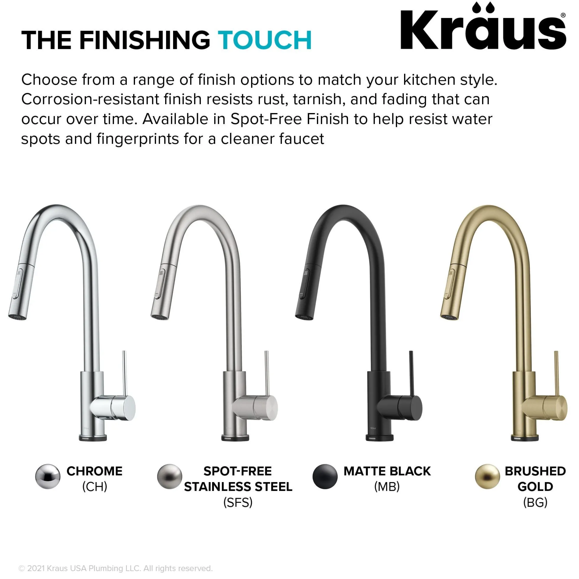 ContemporarySingle-HandleTouch KitchenSink Faucet with Pull Down Sprayerin Chrome