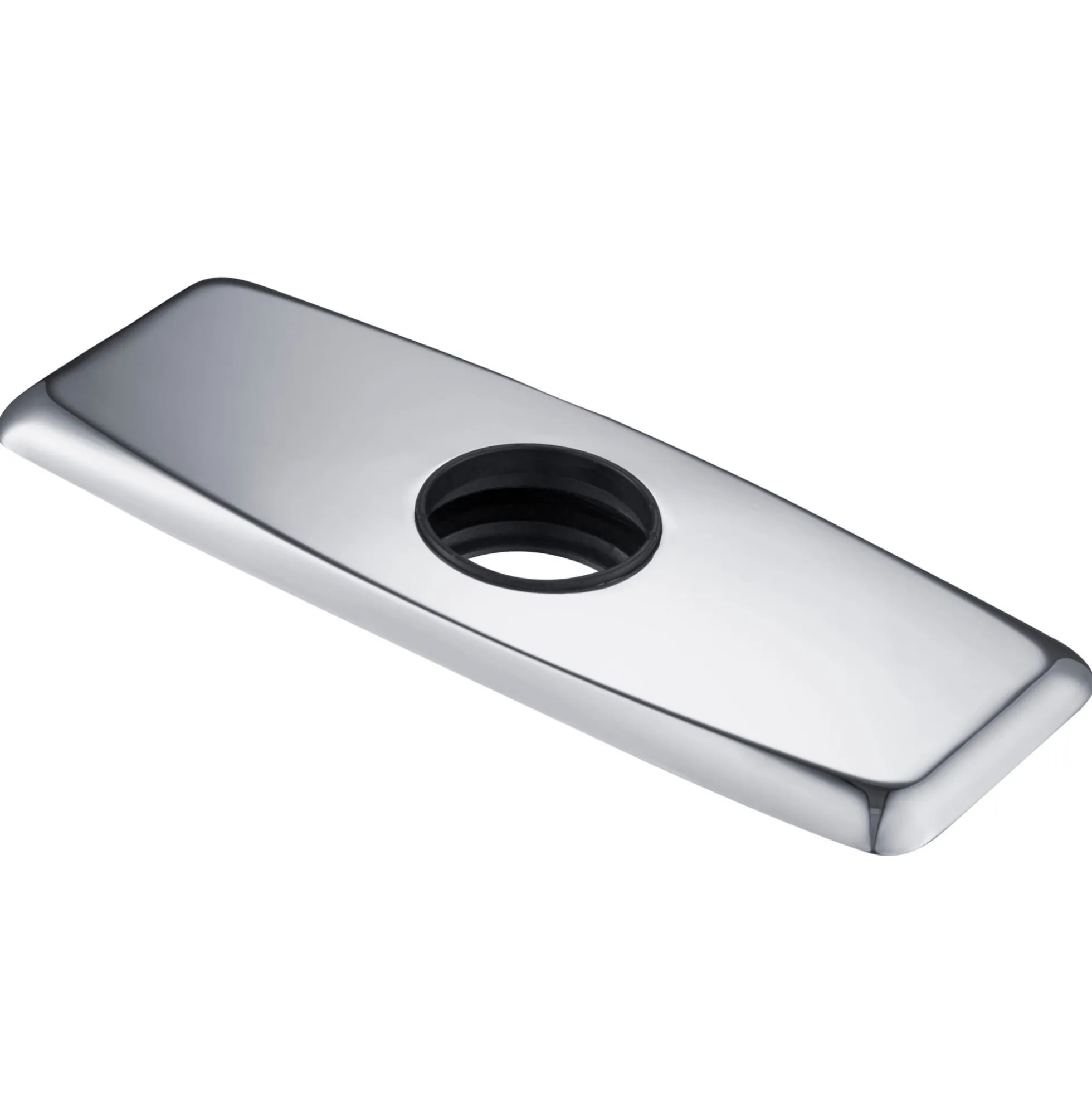 Deck Plate for Bathroom Faucet in Chrome
