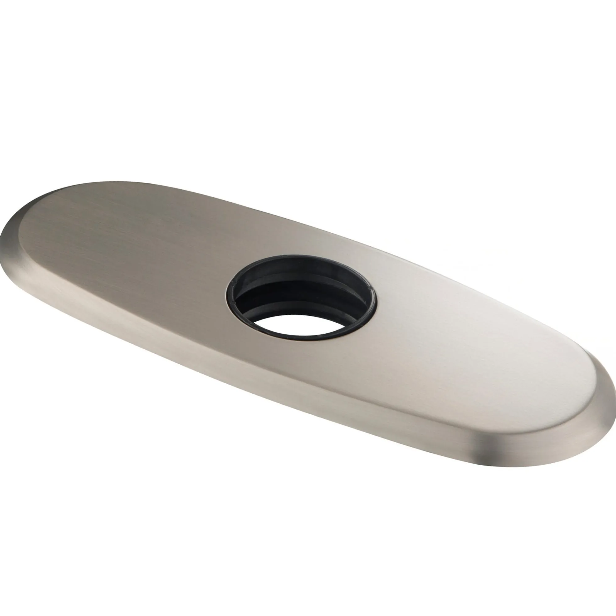 Deck Plate for Bathroom Faucet in Spot Free Stainless Steel