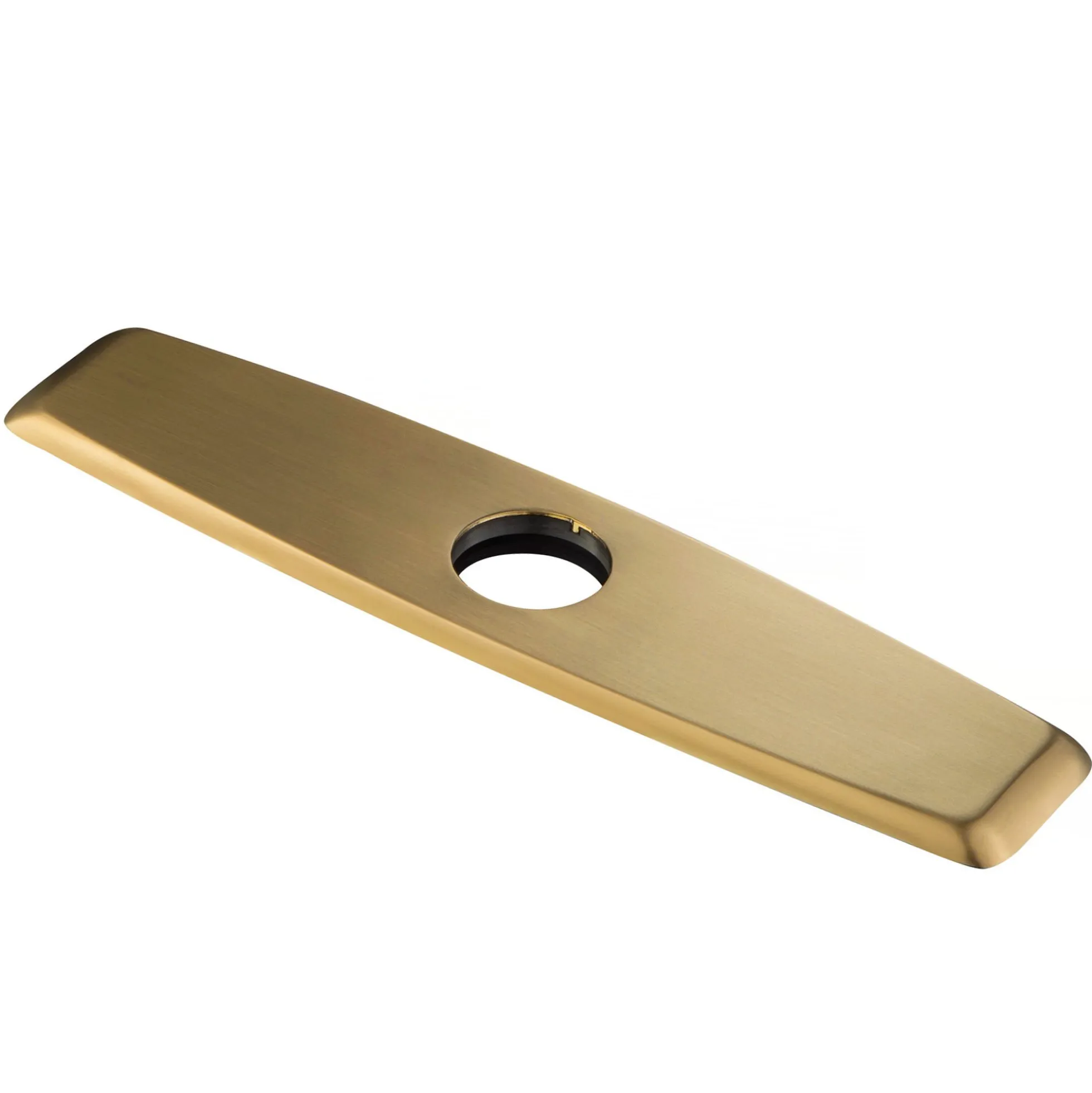 10" Deck Plate for Kitchen Faucet in Brushed Brass