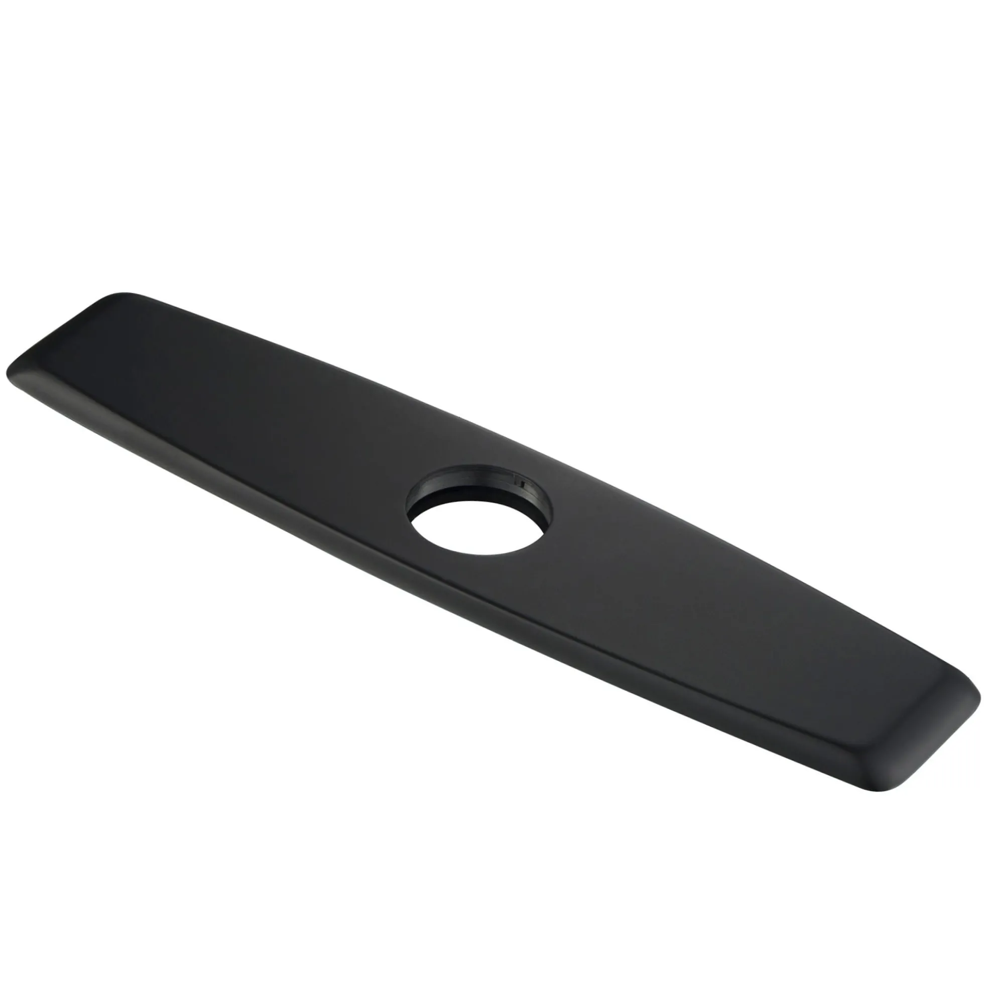 10" Deck Plate for Kitchen Faucet in Matte Black