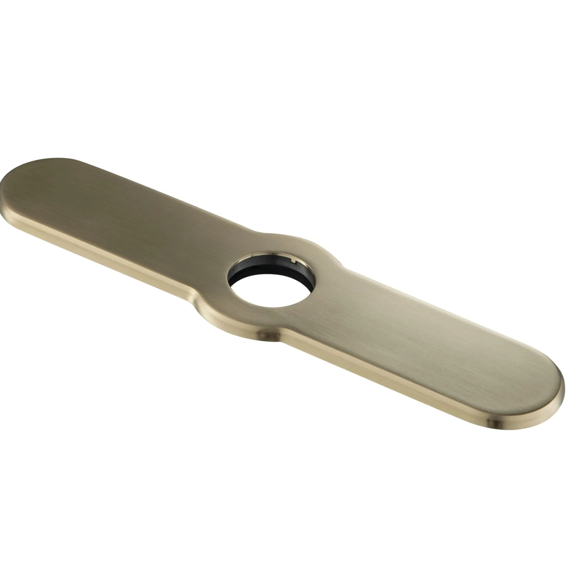 10" Deck Plate for Kitchen Faucet in Brushed Gold
