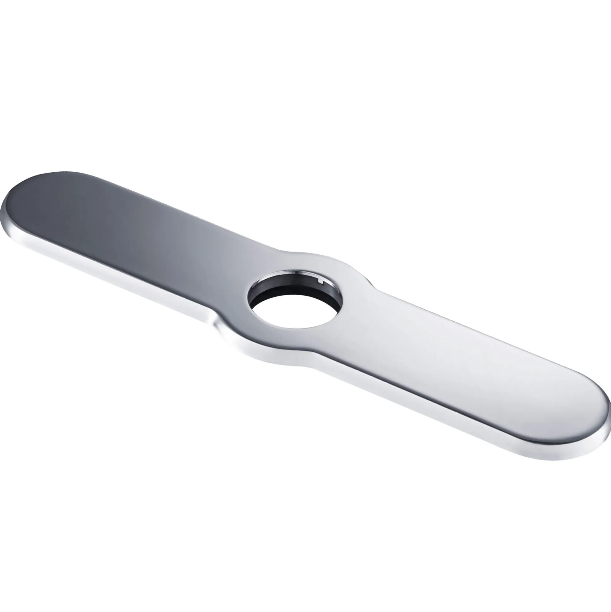 10" Deck Plate for Kitchen Faucet in Chrome