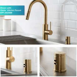 Dishwasher Air Gap in Brushed Brass