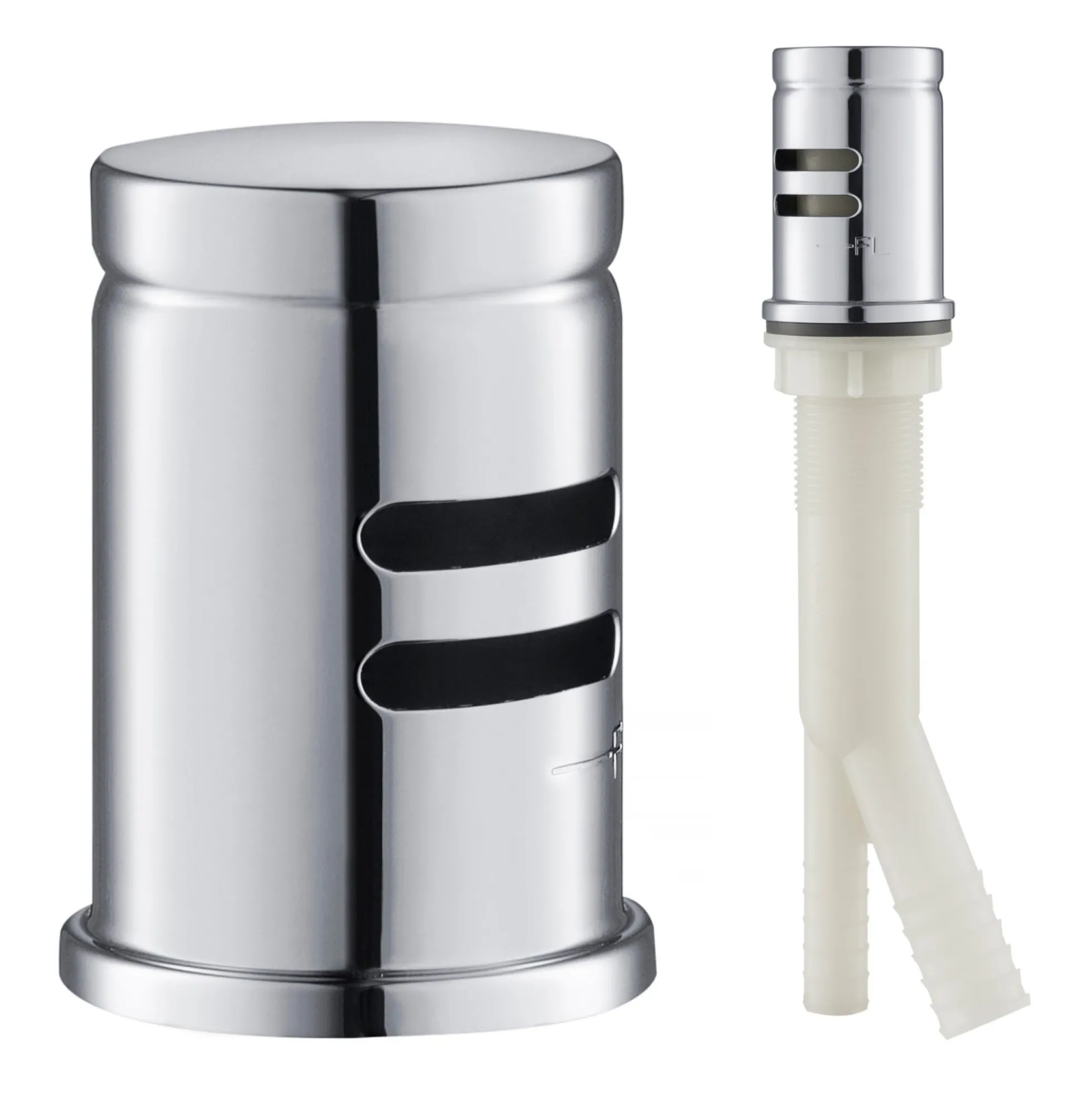 Dishwasher Air Gap in Chrome