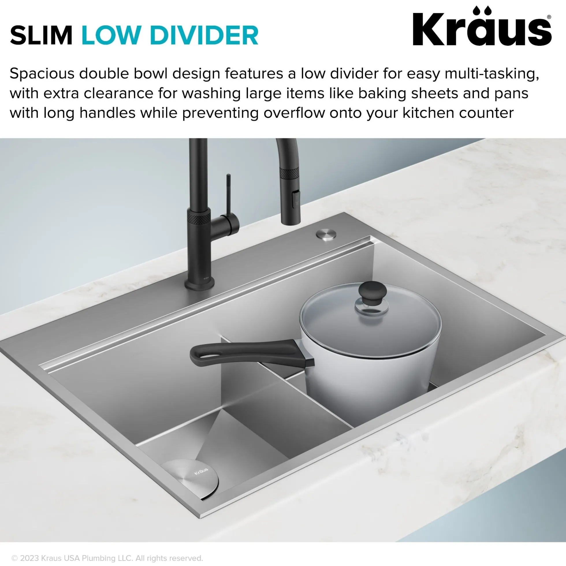 30" Drop In / Top Mount Workstation 16 Gauge 50/50 Double Bowl Stainless Steel Kitchen Sink with Accessories