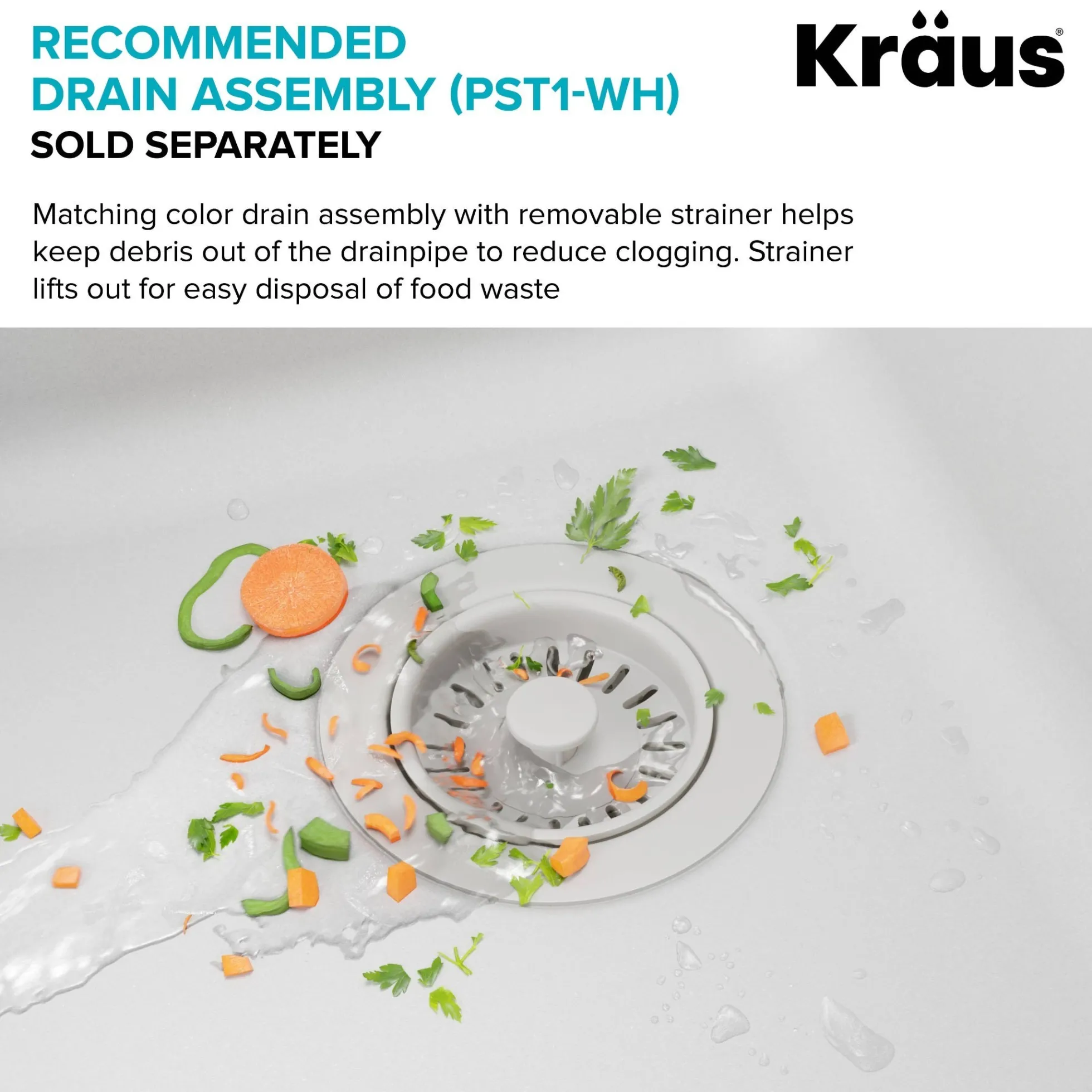 33” Drop-In / Undermount 60/40 Double Bowl Granite Kitchen Sink in White