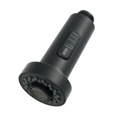 Dual Function Kitchen Faucet Sprayer in Matte Black