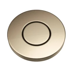 Flat-Top Garbage Disposal Air Switch Button in Spot-Free Antique Champagne Bronze