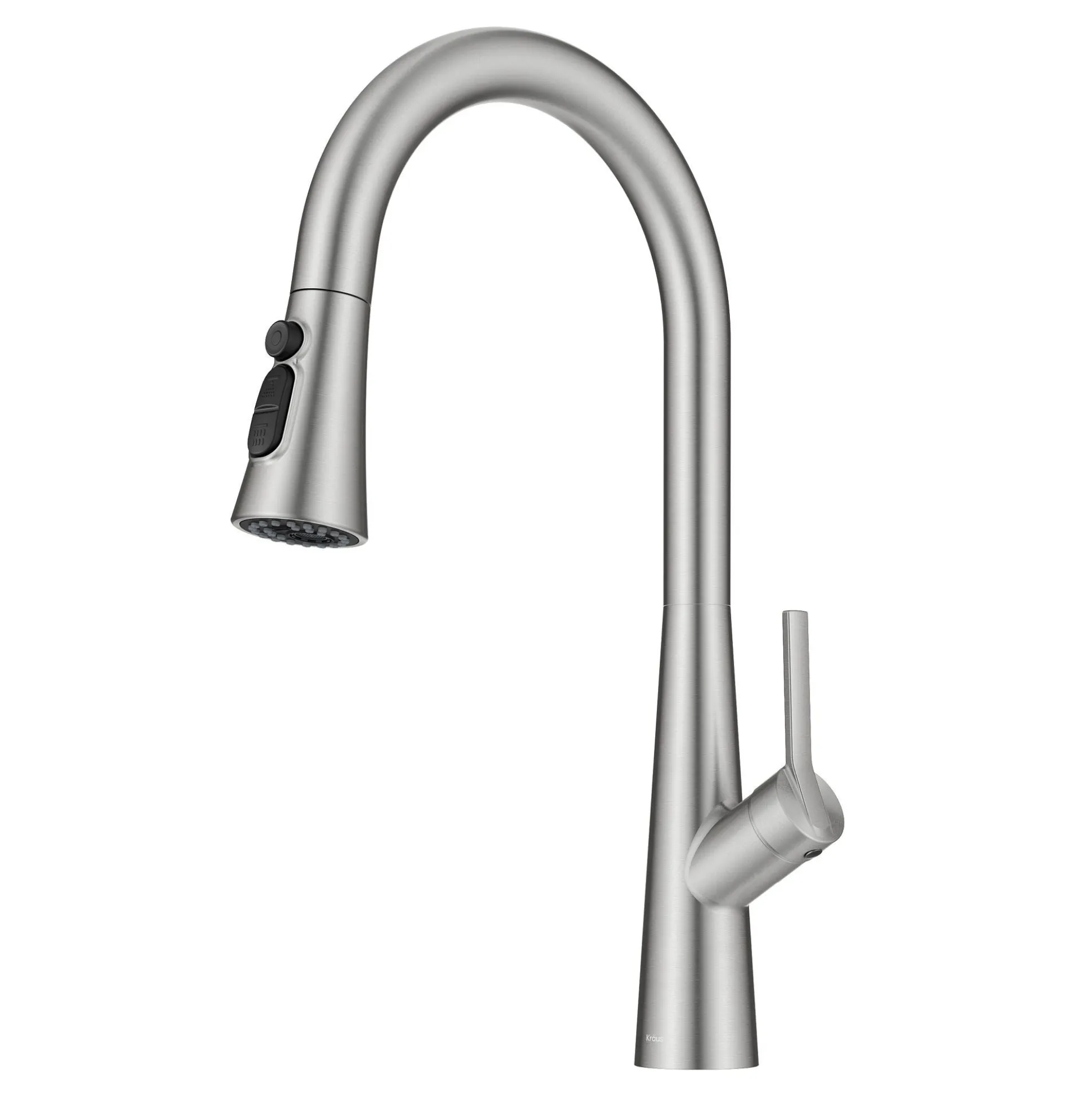 4-Function Single Handle Pull Down Kitchen Faucet with CleanSweep™ Blade Spray in Spot-Free Stainless Steel