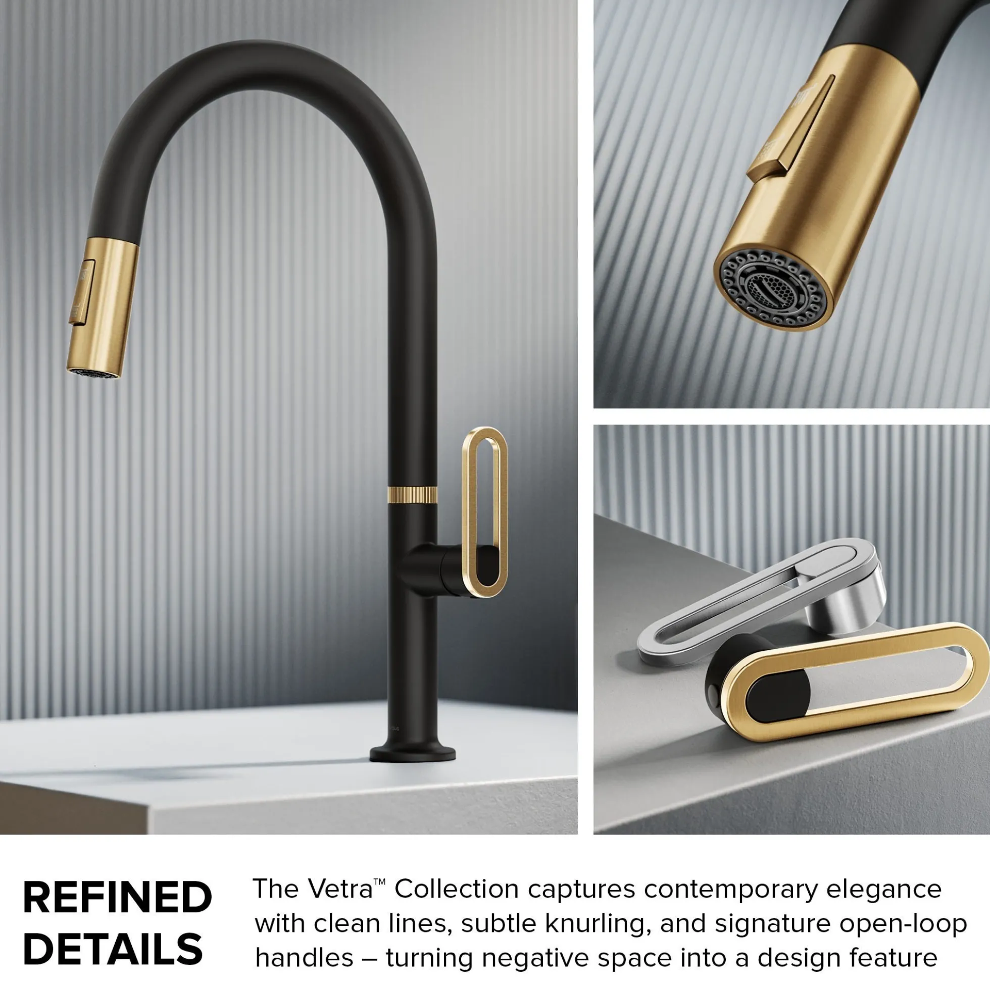 2-Function Single Handle Pull Down Kitchen Faucet in Spot-Free Stainless Steel