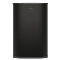 14.5 Gallon / 55 Liter Motion Sensor Kitchen Trash Can in Matte Black with Bag Securing Ring and Soft Close Lid