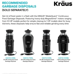 Garbage Disposal Air Switch Kit in Matte Black with Push Button, AC Adapter, Power Cord, and Air Tube Included