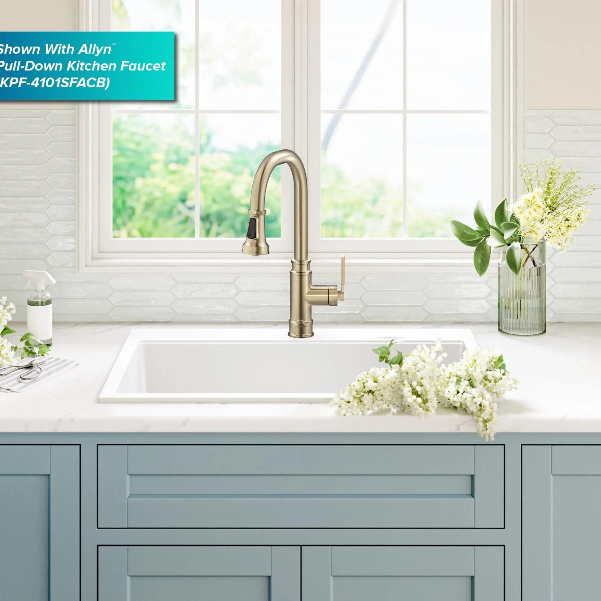31” Granite Drop In / Undermount Single Bowl White Kitchen Sink