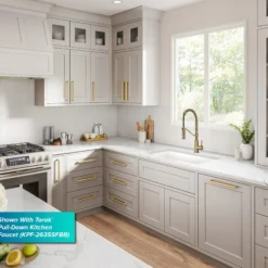 31” Granite Undermount Single Bowl White Kitchen Sink