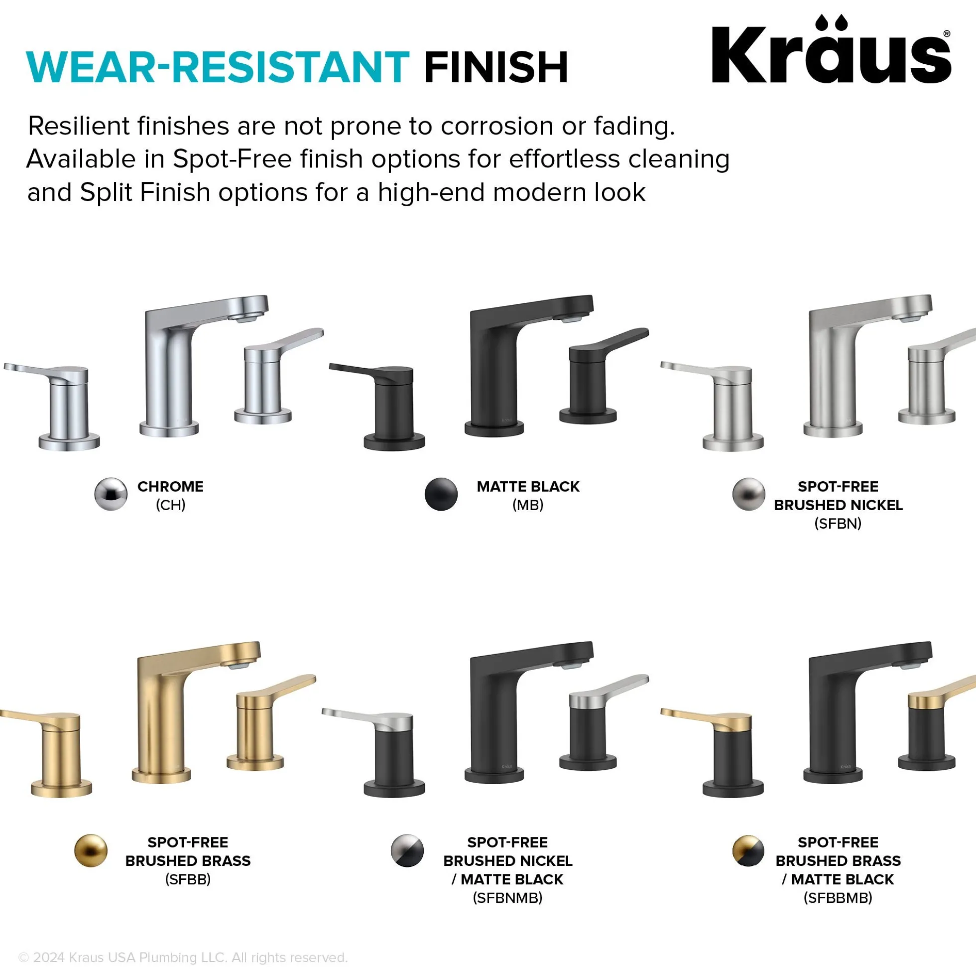 2-Handle 8-inch Widespread Bathroom Faucet in Spot-Free Brushed Brass / Matte Black with Pop Up Drain and Supply Lines