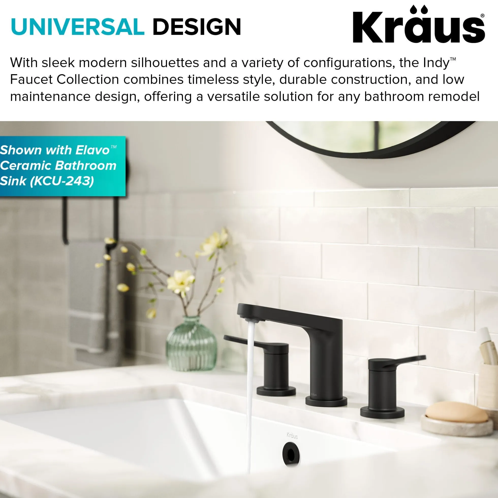 2-Handle 8-inch Widespread Bathroom Faucet in Matte Black with Pop Up Drain and Supply Lines