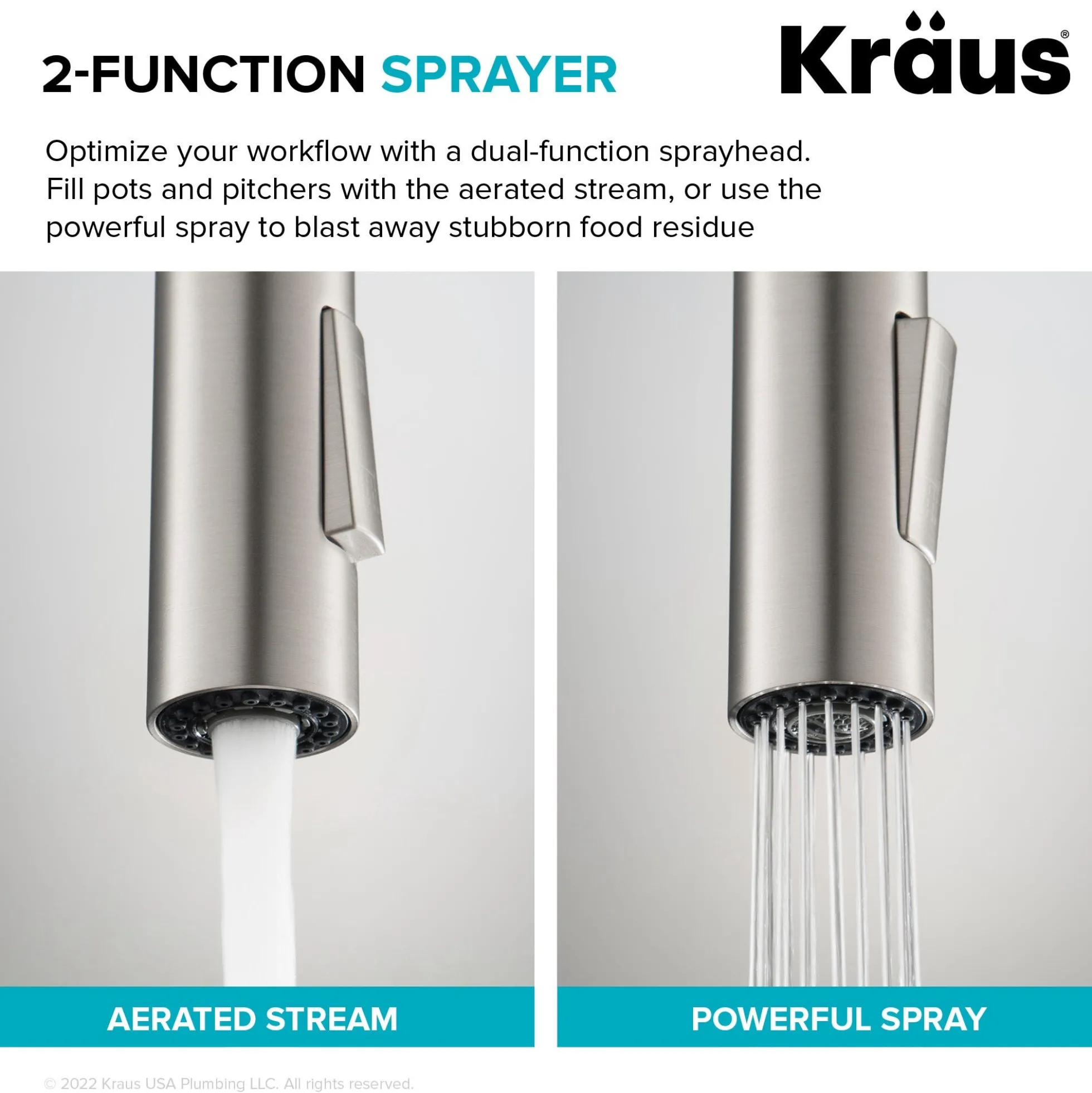 High-Arc Single Handle Pull-Down Kitchen Faucet in Chrome
