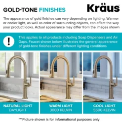 2-in-1 Commercial Style Pull-Down Single Handle Water Filter Kitchen Faucet for Reverse Osmosis or Water Filtration System in Spot-Free Antique Champagne Bronze