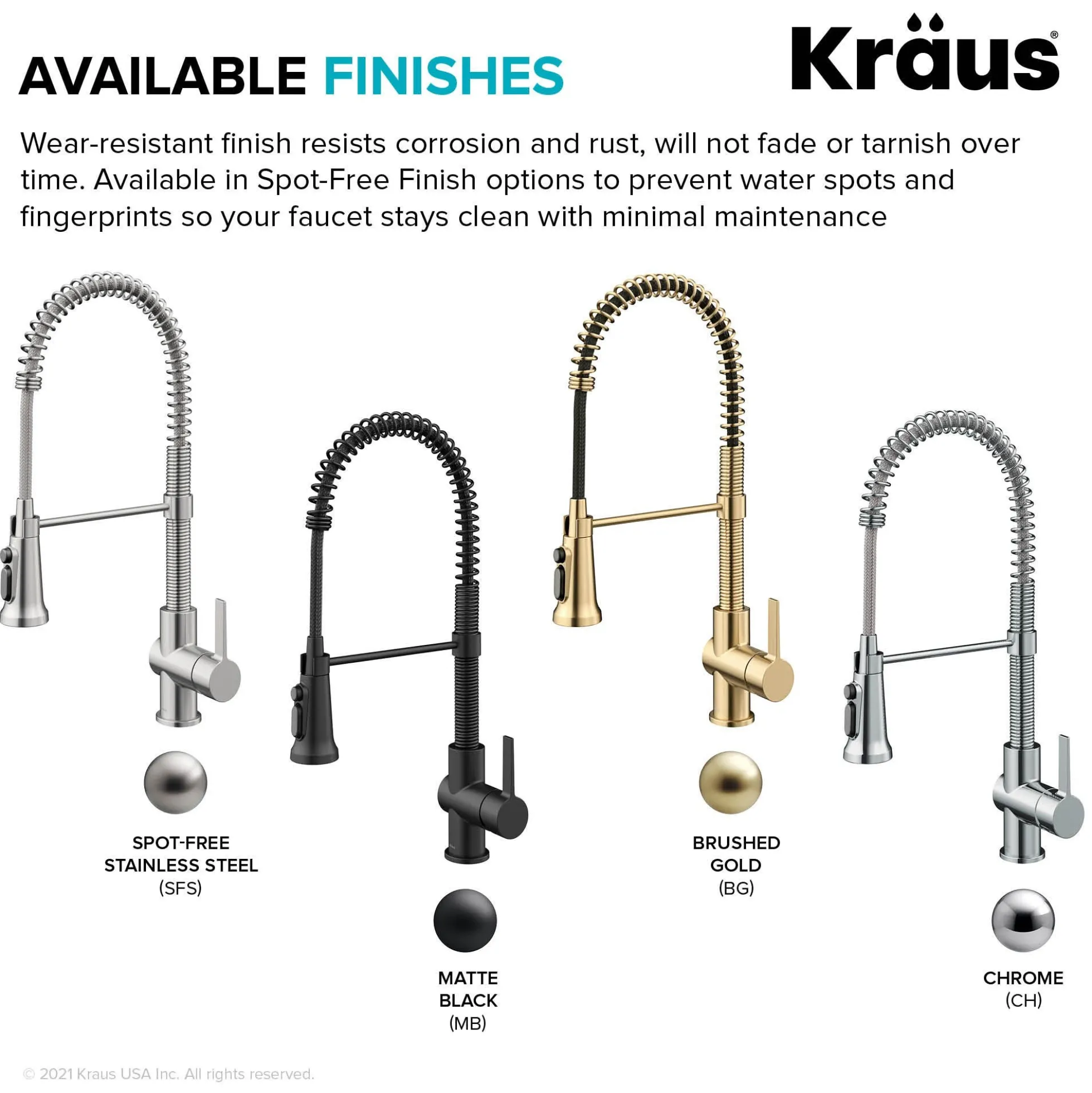 2-in-1 Commercial Style Pull Down Single Handle Water Filter Faucet for Reverse Osmosis or Water Filtration System in Matte Black