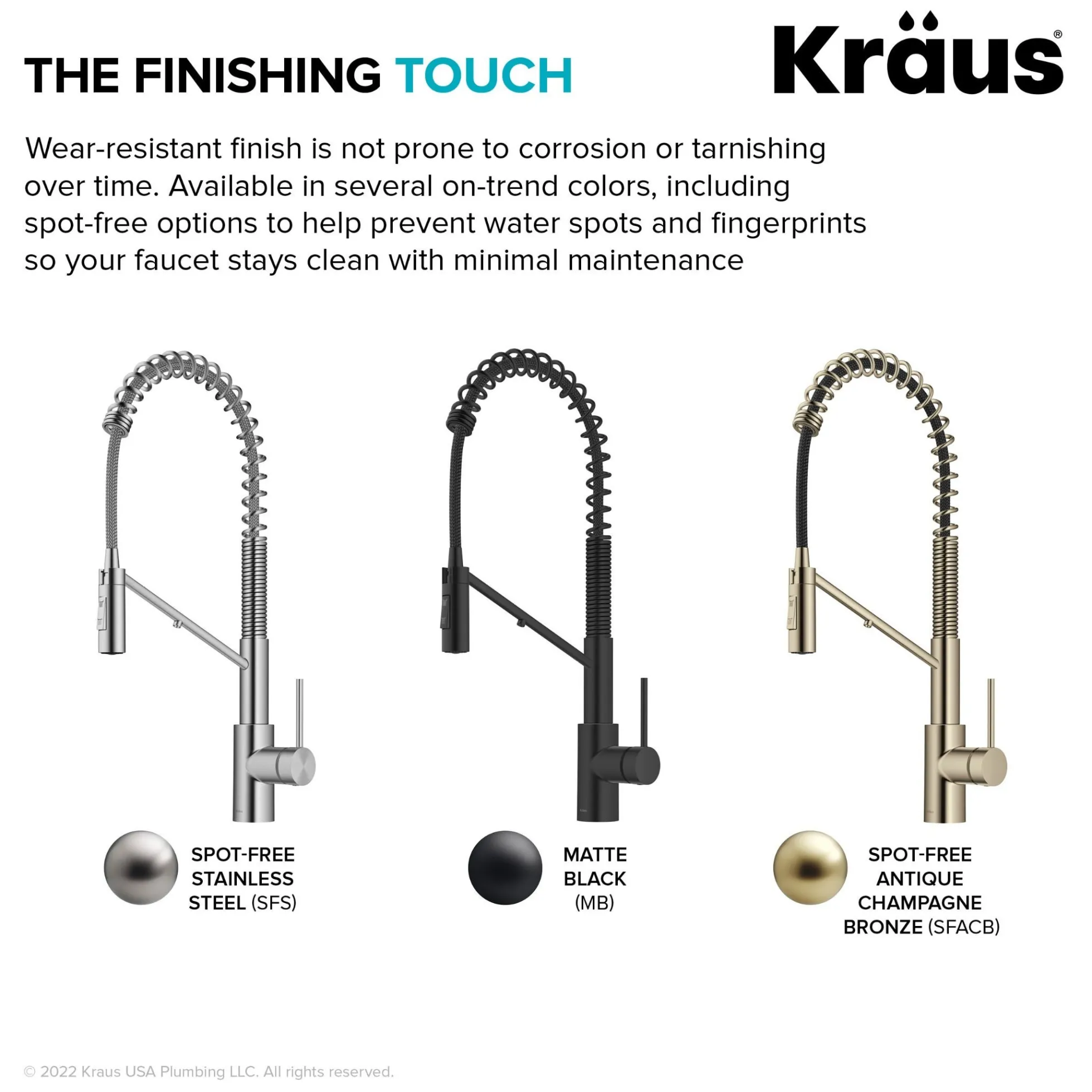 2-in-1 Commercial Style Pull-Down Single Handle Water Filter Kitchen Faucet for Reverse Osmosis or Water Filtration System in Spot-Free Stainless Steel