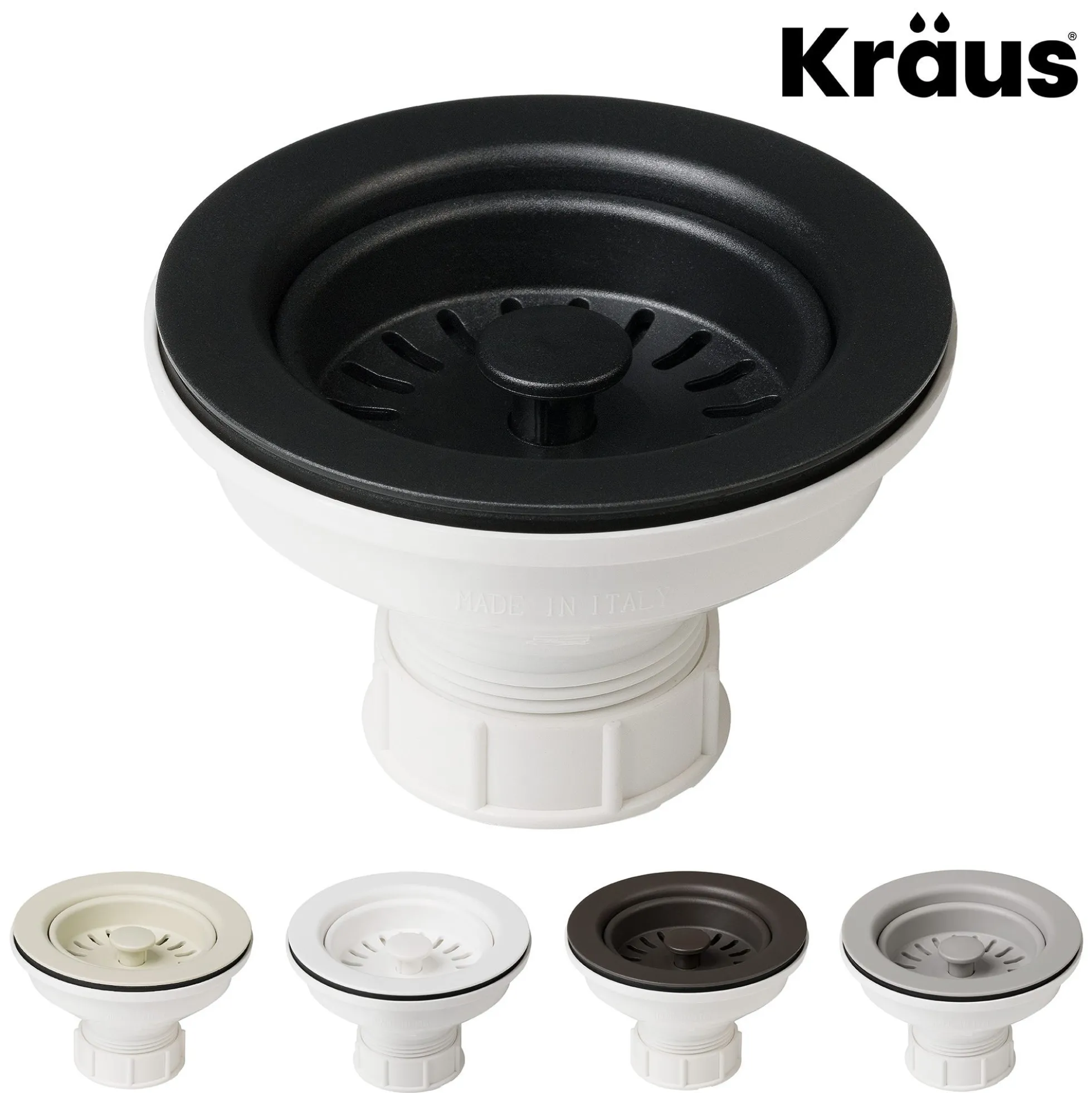 Kitchen Sink Strainer in Black